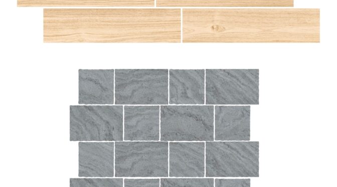 DECKING AND PAVING TILES